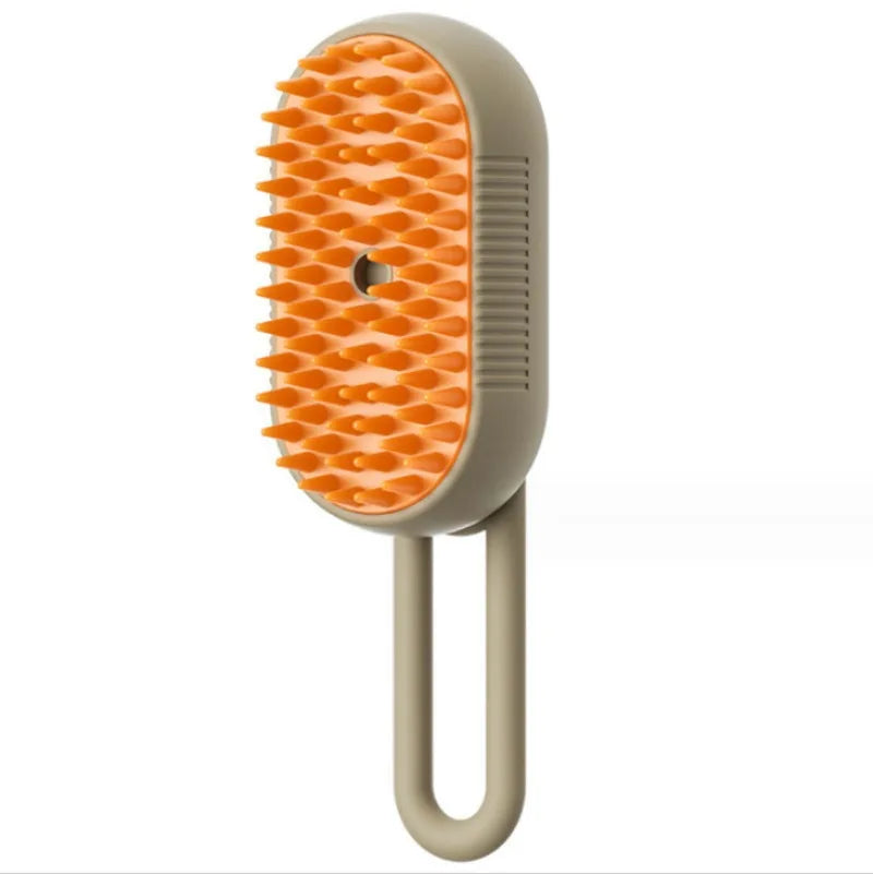 Steam Pet Grooming Brush - USB Rechargeable