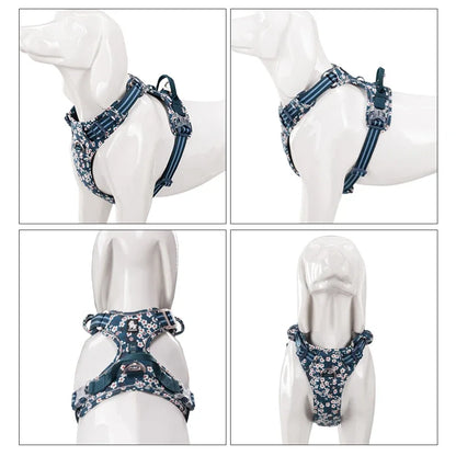 Truelove Pet Harness Floral No Pull Dog Harness